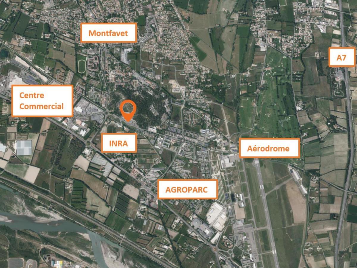 Ferienwohnung Au Coeur D'Agroparc Avignon Exterior foto